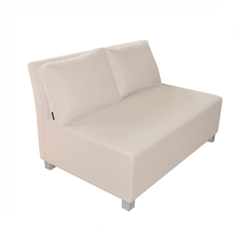 Cíes Two-Seater Sofa - Nautic (Leatherette) Beige