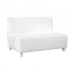 Gran Canaria Two-Seater sofa - Leatherette White