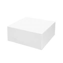 Cubic Table 74 - Leatherette without legs White