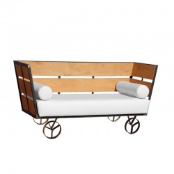Wagon Two-Seater Sofa