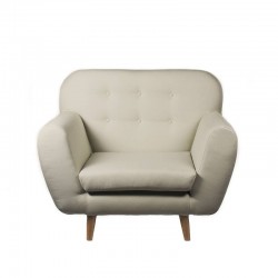 Vintage Single Sofa - Nautic (Leatherette) Beige