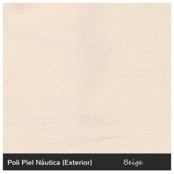 copy of Balinese Bed - Nautic (Leatherette) White No White cushion