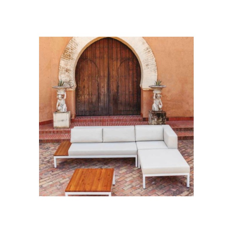Lanzarote Two-Seater Sofa - Nautic (Leatherette) Beige
