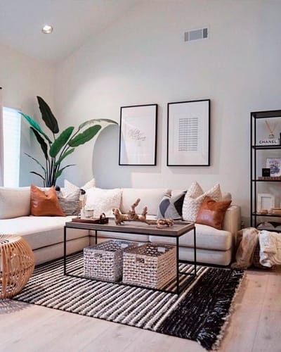 Ideas de decoración para salones con poco espacio 9 decoracion-salon